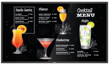 55" D-LED Philips 55BDL3117P-UHD,750cd,MP,24/7