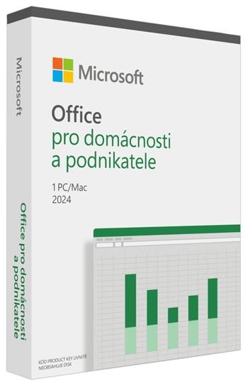 7 ks Microsoft Office pro domácnosti a podnikatele 2024 Czech Medialess + 1500 Kč Pluxee