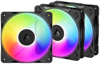 ARCTIC P12 Pro Reverse A-RGB ventilátor 120mm - 3 Pack