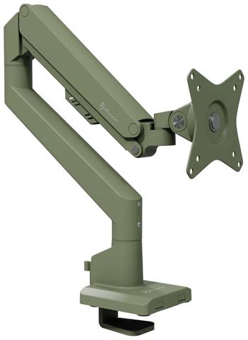 AROZZI ALZARE NEO Forest Green/ stolní držák pro monitory/ plynový píst/ kovový/ mechově zelený