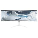 AROZZI NOVA herní monitor 49" 49TUW165 White/ LED/ 5120x1440/ 165Hz/ VA/ 3000:1/ 1ms/ 2xHDMI/ DP/ USB-C/ bílý