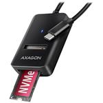 AXAGON ADM2-CM USB-C 10Gbps - M.2 NVMe & SATA SSD adaptér, kabel USB-C 10cm