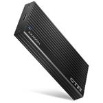 AXAGON EEM2-GTR, USB-C 3.2 Gen 2 - M.2 NVMe SSD kovový THIN RIB box