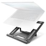 AXAGON STND-L, kovový stojan pro notebooky 10"-17.3", 4 nastavitelné výšky, šedý