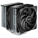 Be quiet! chladič CPU PURE ROCK PRO 3 / 2x120mm PWM fan / 6xheatpipe / stříbrný