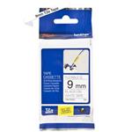 Brother - Originální kazeta s páskou TZ-FX221, černá na bílé, šířka 9 mm