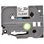 Brother - Originální kazeta s páskou TZE-151, černý tisk na průsvitné, šířka 24 mm
