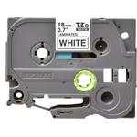 Brother - Originální kazeta s páskou TZE-241,  černý tisk na bílém podkladu, šířka 18mm