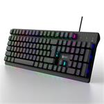 C-TECH herní klávesnice Riven (GKB-16), casual gaming, CZ/SK, duhové podsvícení, USB