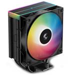 DEEPCOOL chladič AG400 ARGB V2 / 120mm fan ARGB / 4x heatpipes / PWM / pro Intel i AMD / černý
