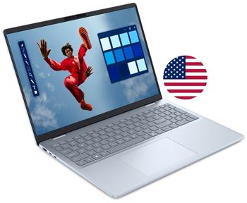 DELL 16 Plus DB16250 Touch/Ultra 9 288V/32GB/1TB SSD/16" 2.5K mini LED dotyk./FPR/US kl./W11Pro/modrý/3Y PS NBD on-s.