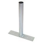 Držák stožáru jezdec s pásem - pouze spodní část 