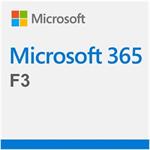 Elektronická licence: Microsoft CSP Microsoft 365 F3 předplatné 1 rok, vyúčtování ročně
