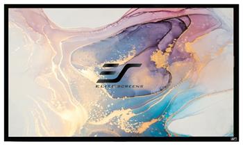 ELITE SCREENS plátno v pevném rámu 165" (419,1cm)/ 16:9/ 205,7×365,8cm/ gain 1.1/ rám černý 6cm/ CineWhite