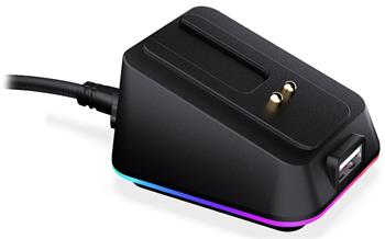 Endorfy dokovací stanice pro LIV a LIV Plus / USB port / RGB podsvícení / černá