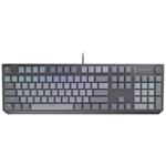 Endorfy mechanická klávesnice Thock V2 / drátová / ARGB /  red sw. / USB / num. kl. / CZ/SK layout