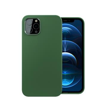 ER POWER Silikonový kryt CARNEVAL SNAP pro iPhone 13 Pro s MagSafe - zelená