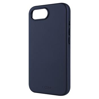 FIXED MagLeather kožený kryt iPhone 16e, modrý