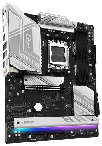 ASRock B850 Pro RS / AMD B850 / AM5 / 4x DDR5 DIMM / 4x M.2 / HDMI / USB-C / ATX