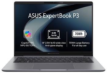 ASUS ExpertBook PM/ R5 AI 330/ 16GB/ 512GB SSD/ Radeon® Graphics/ 14"WQXGA,matný/ W11H/ šedý