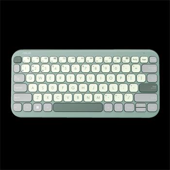 ASUS Marshmallow Keyboard KW100/Bezdrátová Bluetooth/CZ-SK layout/Zelená
