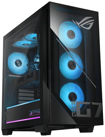 ASUS ROG 700/ Tower/ Ryzen 7 9800X3D/ 64GB/ 2TB SSD/ Radeon RX 9070 XT/ W11H/ černý