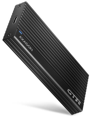 AXAGON EEM2-GTR, USB-C 3.2 Gen 2 - M.2 NVMe SSD kovový THIN RIB box