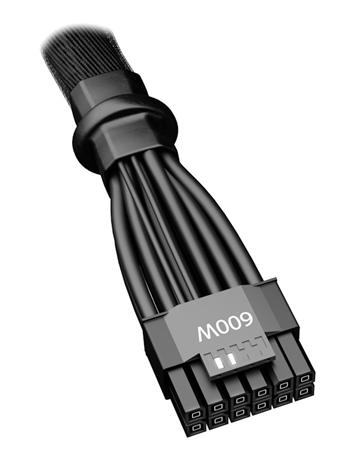 Be Quiet! kabelový adaptér 12VHPWR na grafické karty Nvidia RTX4000