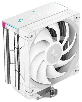 DEEPCOOL chladič AK400 Digital Pro / 120mm fan / 4x heatpipes / PWM / pro Intel i AMD / bílý / dig.disp. více hodnot