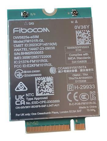 DELL 4G LTE modem/ karta Qualcomm® (DW5825e) WWAN