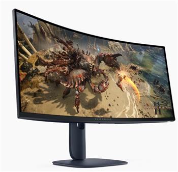 Dell Alienware AW3425DWM zakřivený 34" VA 21:9/3440x1440/400 cd/m2/3000:1/1ms/2xHDMI/DP/3xUSB/Pivot/VESA/černý