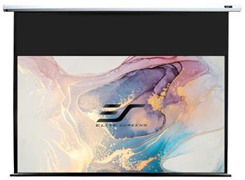 ELITE SCREENS plátno elektrické motorové 100" (254cm)/ 16:9/ 124,5×221,5cm/ gain 1.1/ 24" drop/ case bílý