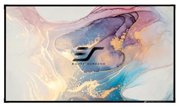 ELITE SCREENS plátno v pevném rámu 100" (254cm)/ 16:10/ 134,6×215,4cm/ gain 1.1/ CineWhite/ bezrámové