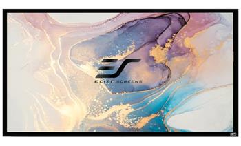 ELITE SCREENS plátno v pevném rámu CINEMA Scope 103" (261,6cm)/ 2,35:1 / 102,9×241,7cm/ gain 1.1/ rám černý 6cm