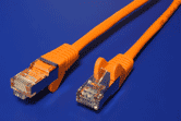 FTP patchkabel kat. 5e, 2m, oranžový