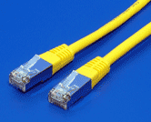 FTP patchkabel kat. 5e, 3m, žlutý