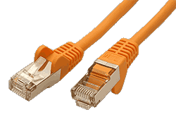 FTP patchkabel kat. 5e, 7,5m, žlutý