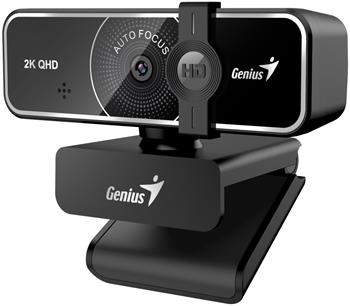 GENIUS webová kamera FaceCam 3000AF/ 2K QHD/ 60 fps/ automatické ostření/ USB-C/ USB/ mikrofon/ kryt soukromí/ stojan