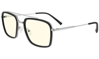 GUNNAR kancelářske/herní brýle BARRON SILVER čirá skla BLF 35 GUNNAR focus