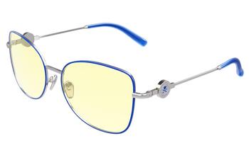 GUNNAR kancelářske/herní brýle DIGITAL PRINCESS - TOKIDOKI PERIWINKLE jantarová skla BLF 65 GUNNAR focus