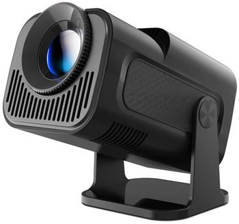 HELMER chytrý přenosný projektor SP 600 FULL HD (1920 x 1080px)/ HDMI/ USB/ Bluetooth/ Wi-Fi/ Repro/ Android 13/ černý