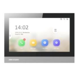 Hikvision 7" IP bytový dotykový monitor pro zápustnou montáž; Wi-Fi; PoE