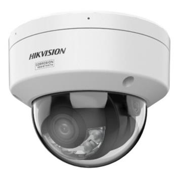 Hikvision 8MPix IP Dome Hybrid ColorVu AcuSense kamera; LED/IR 30m,WDR 130dB,Audio,Alarm,IP67,IK10