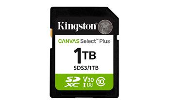Kingston Canvas Select Plus/SDXC/1TB/UHS-I U3 / Class 10