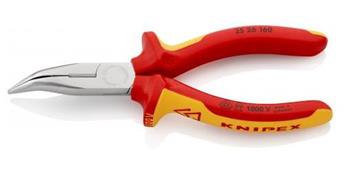 Knipex, 25 26 160, Půlkulaté kleště s břity (Kleště pro radiotechniku)