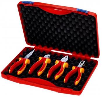 Knipex, Sada Tool Box Electric 1 „ČERVENÁ“, 00 20 15