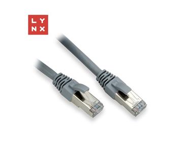 LYNX FTP patch kabel Cat6, PVC, 20m, šedý