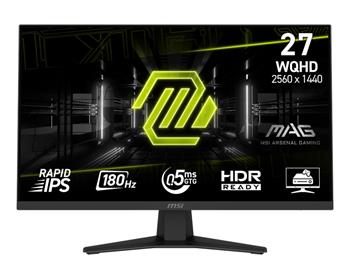 MSI MAG/274QF/27"/IPS/QHD/180Hz/0,5ms/Černá/3R