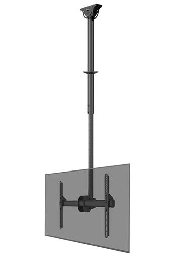 Neomounts CL35-440BL16L Flat Screen Ceiling Mount (Height: 106-156 cm)