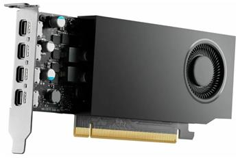 NVIDIA RTX A400 / 4GB GDDR6 / PCIe 4.0 x8 / 4x MiniDP / Low Profile bracket v balení